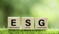 LTF创投|幸运澳洲5+澳洲幸运5历史开奖结果查询 words ESG on a wood block and Future environmental conservation and sustainable ESG modernization development by using the technology of renewable resources to reduce pollution and carbon emission.