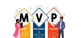 Photo concept for most valuable player or MVP.
