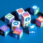 Photo collage of social media applications, including TikTok, Instagram, Facebook and Twitter.