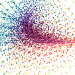 Colour splatter
